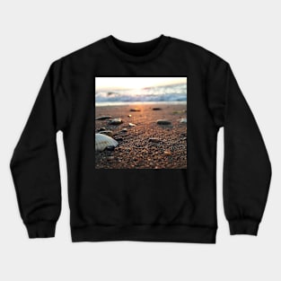 Beach shells on Sand Crewneck Sweatshirt